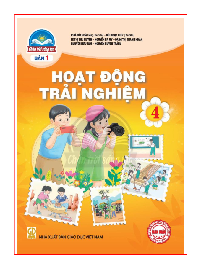 Hoạt động trải nghiệm 4 - Chân trời sáng tạo - Bản 1